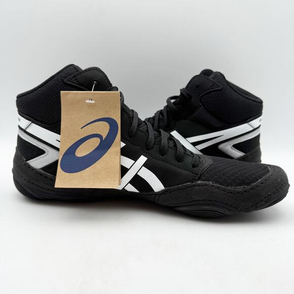 Asics Mens SnapDown 4 Wrestling Shoes US 10.5 M EU 43.5 Black White NIB